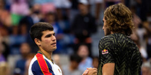 Carlos Alcaraz Stefanos Tsitsipas US Open 2021