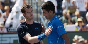 Andy Murray and Novak Djokovic