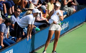 Annabel Croft doesn't like on court coaching in tennis