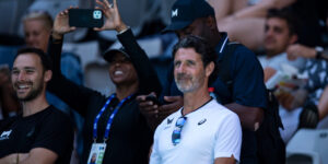 Patrick Mouratoglou at the 2021 Australian Open