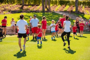 The Campus family fun run