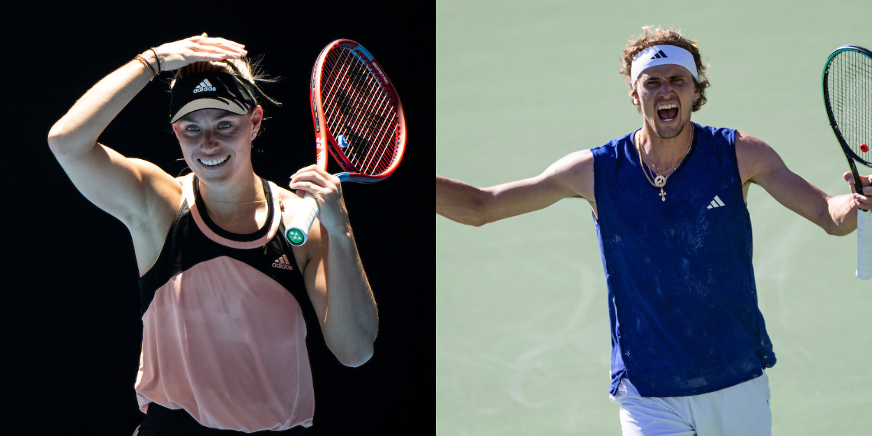 Angelique Kerber - Indian Wells 2022 and Alexander Zverev - Indian Wells 2023